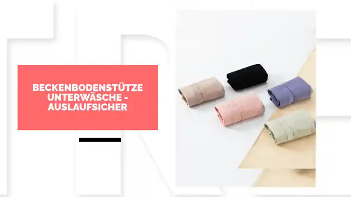 Beckenbodenst&uuml;tze Unterw&auml;sche - Auslaufsicher by@Outfy